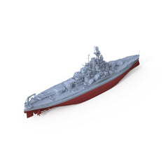 SSMODEL SSC1250560S 1/1250 Model Kit US Nevada Class Battleship BB-36 FULL HULL