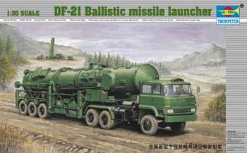 Trumpeter 1/35 DF-21 BALLISTIC MISSILE LAUNCHER Model Kit - 00202