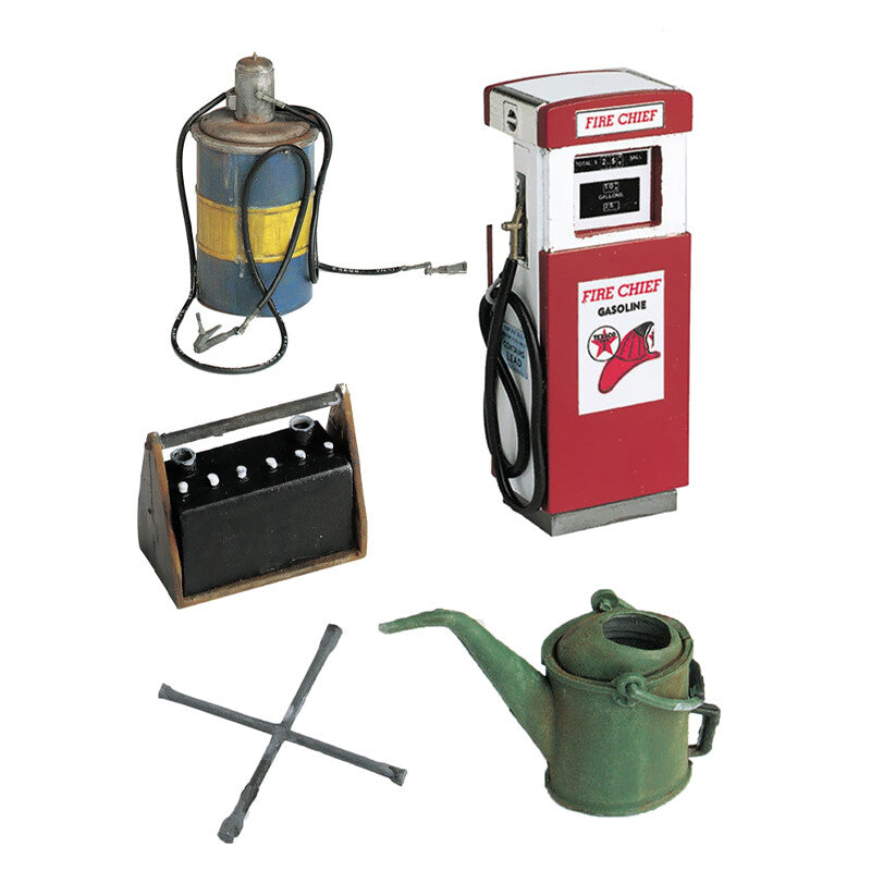 Academy 15122 1/24 Joe`s Power Plus Service Station (Accessory) — detail view 3