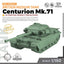 SSMODEL SS160913 1/160 Military Model Kit Britain Centurion Mk.71 Medium Tank