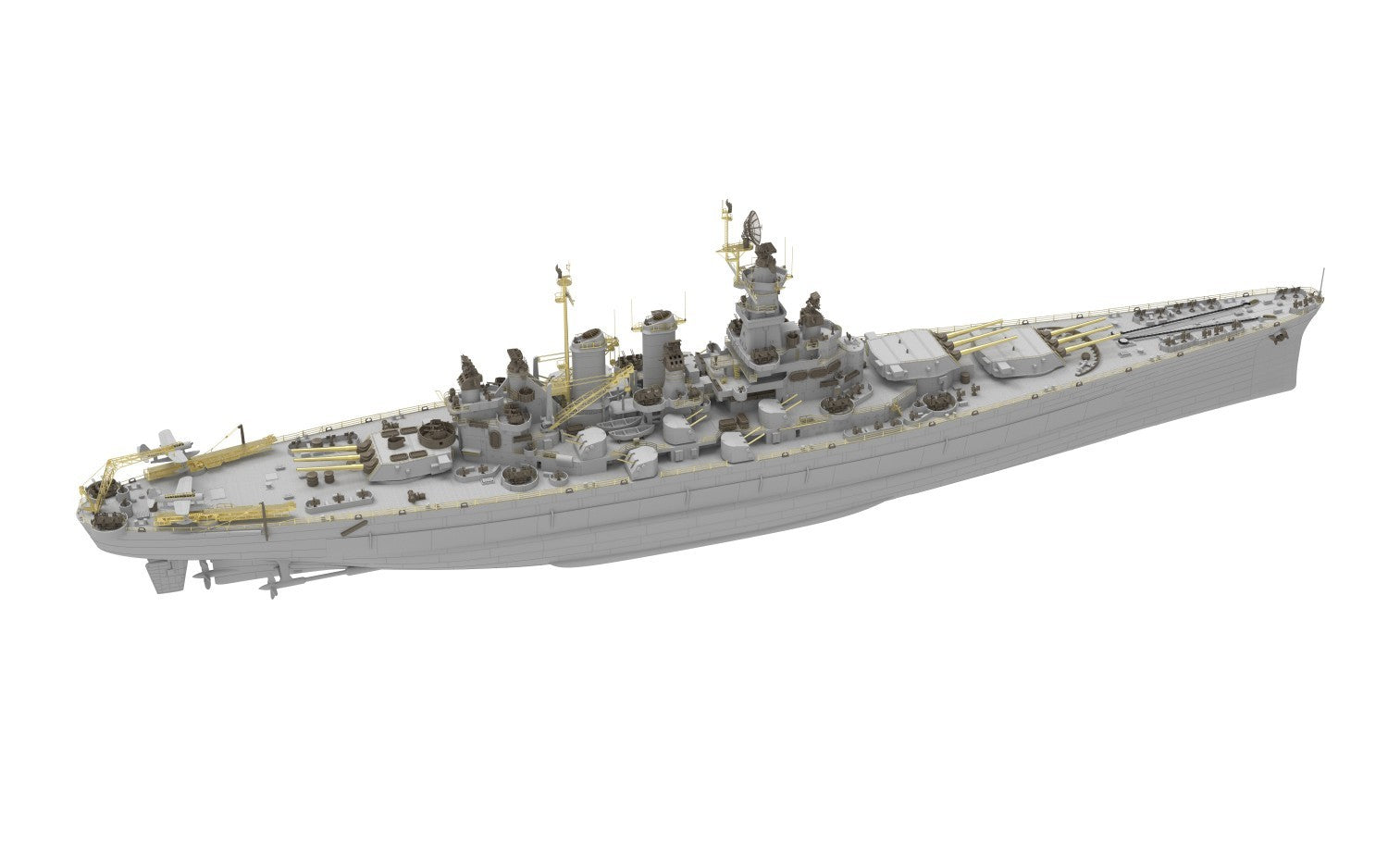 Very Fire 1/350 USS North Carolina kit Deluxe Version VF350925DX — detail view 4