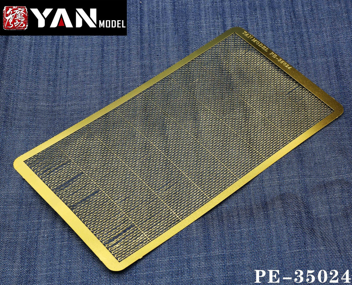 Yan Model PE-35024 1/35 Scale Barbed Wire Barricades Photo Etches — scale model kit