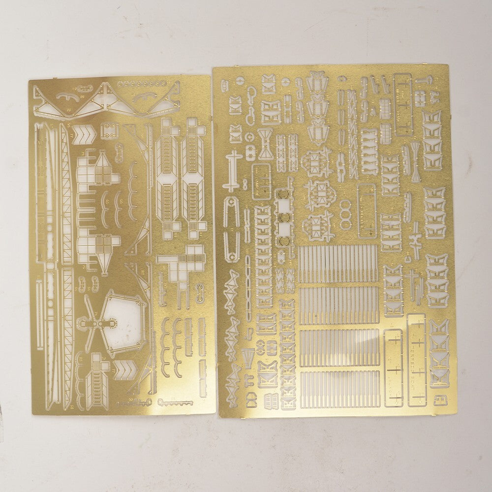 SSMODEL 1/350 Model Detail Up PE For IJN Nagato Class Battleship Super Set