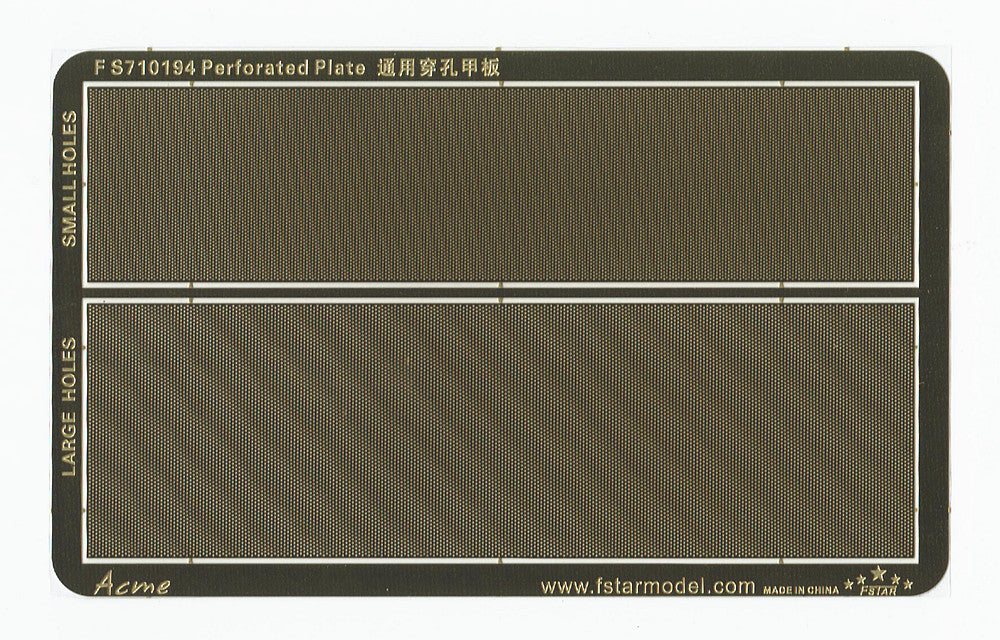Fivestar 1/700 Perforated Plate FS710194