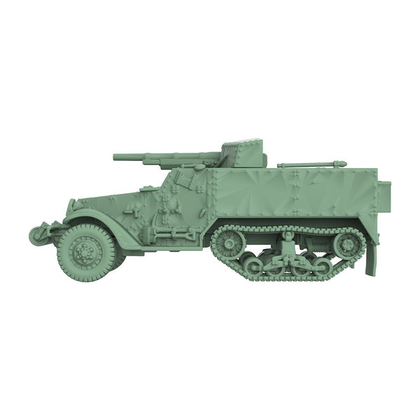 SSMODEL SS144551 1/144 Military Model Kit US M3 Multiple Gun Motor Carriage