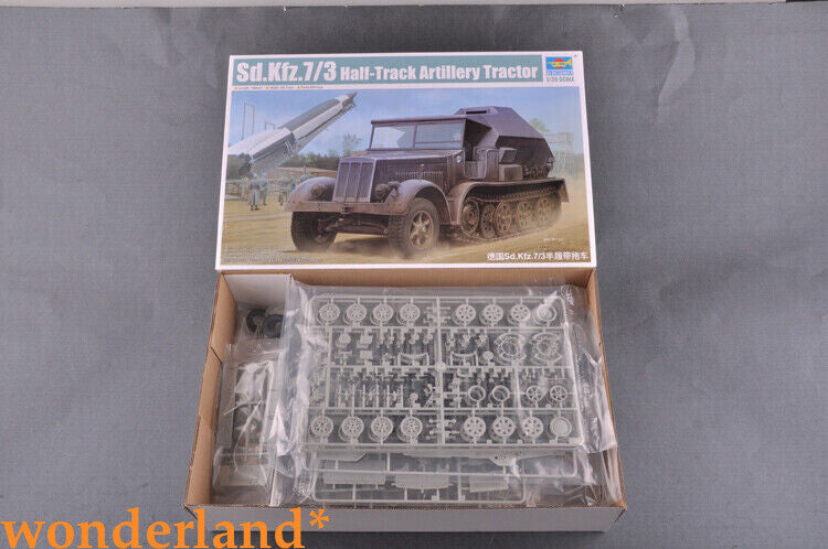Trumpeter 09537 SdKfz.7/3 Half-Track Artillery Tractor model kit◆ 1/35