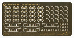 FIVE STAR FS350029 1/350 WWII USN Quad Bofors AA Gun 3D Print Brass Pe