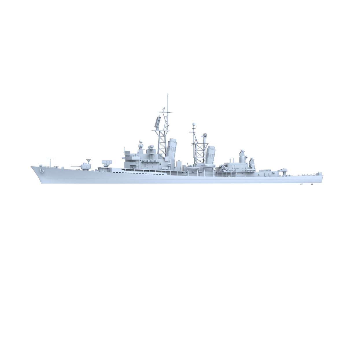 SSMODEL SSC1250161S 1/1250 US Navy DDG-40 Coontz Class Destroyer Water Line — detail view 2