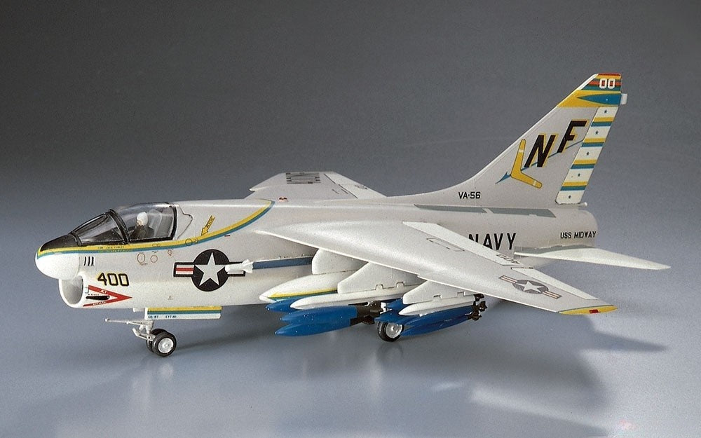 Hasegawa HA01238 1/72 A-7A Corsair II Fighter Aircraft Assembly Model Kit