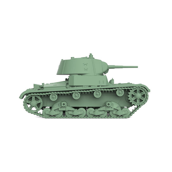 SSMODEL SS200599 1/200 Military Model Kit Soviet T-26 1939 Light Tank