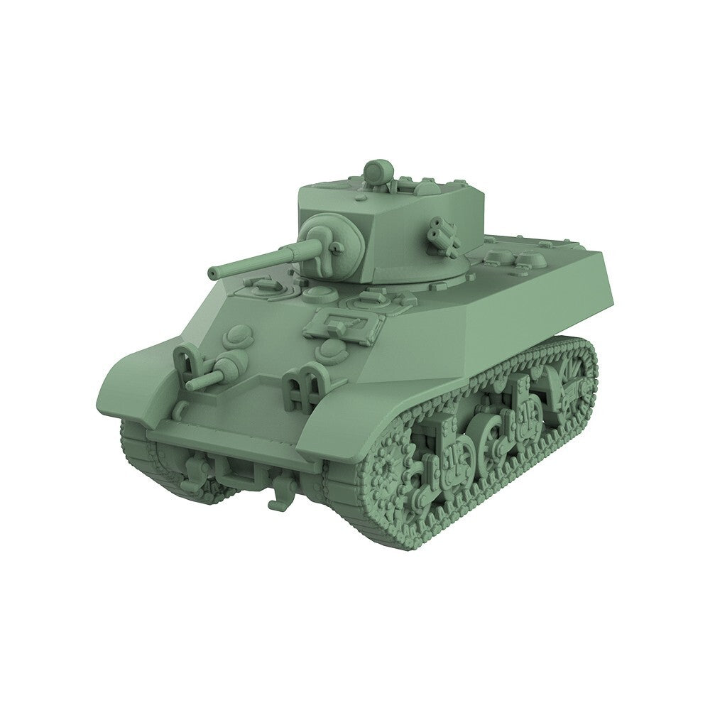 SSMODEL SS200506 1/200 Military Model Kit US M3A3 Stuart Light Tank — detail view 5