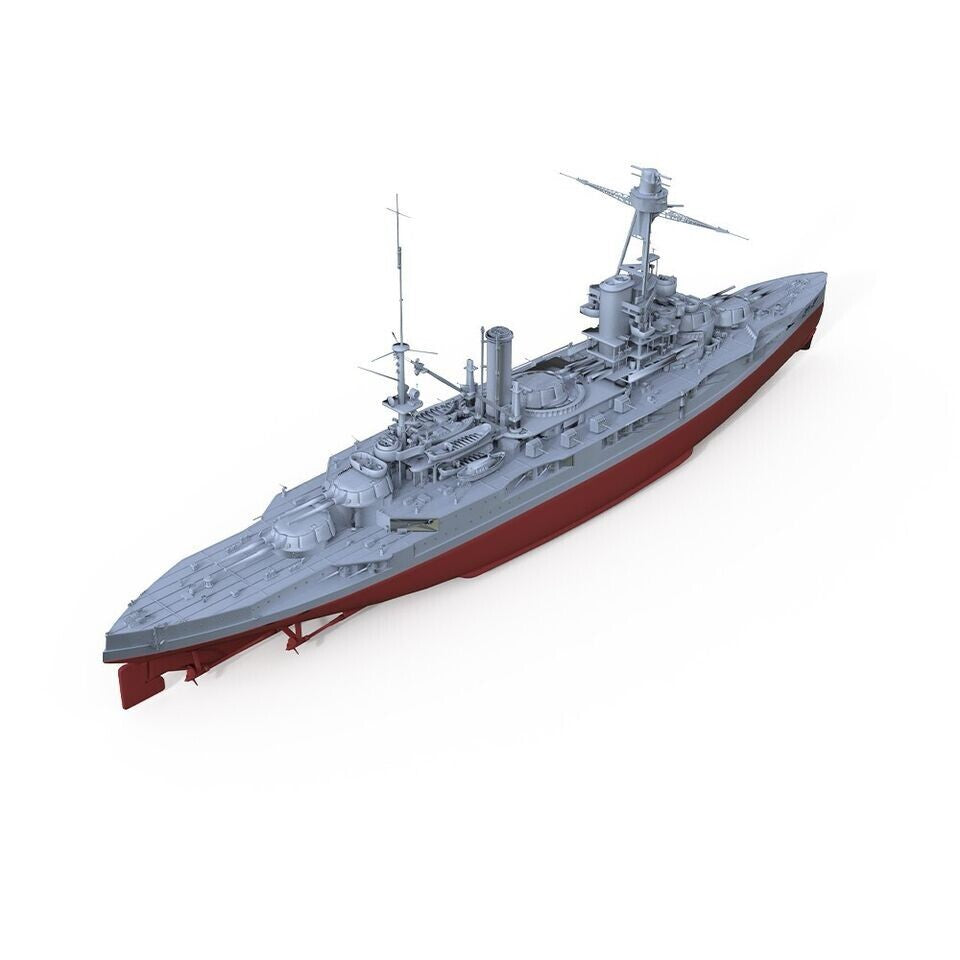 SSMODEL MRY-SFW SSC350526S-A 1/350 Military France Navy Bretagne Battleship Full Hull