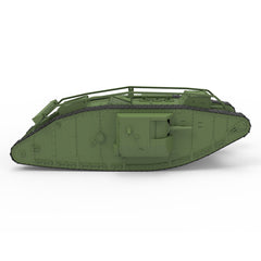 SSMODEL 48640 1/48 Military Model Kit Great Britain HeavyTanks Mark IV Male