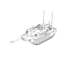 SSMODEL MRY-SFW SS48918 1/48 Military Model Kit US CATTB Main Battle Tank