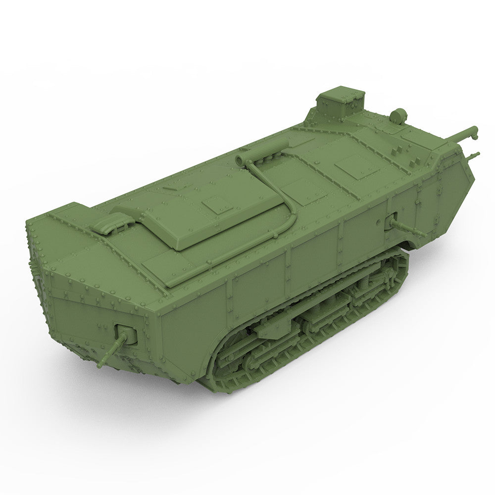 SSMODEL SS144371 1/144 Great Britain Medium Tanks Char d'assaut "Saint-Chamond" — detail view 2