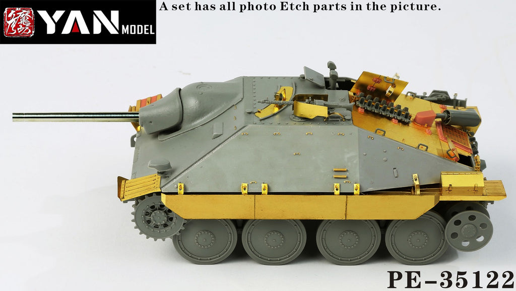 Yan Model PE35122A 1/35 Jagdpanzer38(t)"Hetzer"Late Production(for TAKOM 2172)
