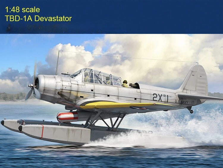 Hobbyboss 81784 1:48 TBD-1A Devastator Plastics Assembly Model