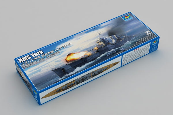 Trumpeter 06745 1/700 HMS York Plastic Model Warship Kit