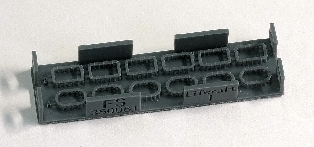 Fivestar 1/350 WWII USN Liferaft I (12set) (3D Printing) FS350081
