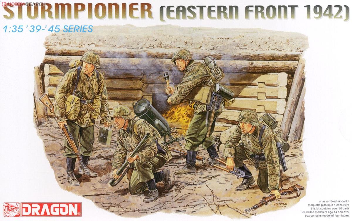 DRAGON 1/35 6146 SS Sturmpioner Eastern Front 1942 Plastic Model