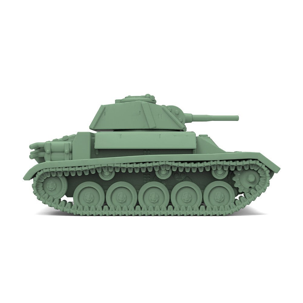 SSMODEL SS200606 1/200 Military Model Kit Soviet T-80 Light Tank