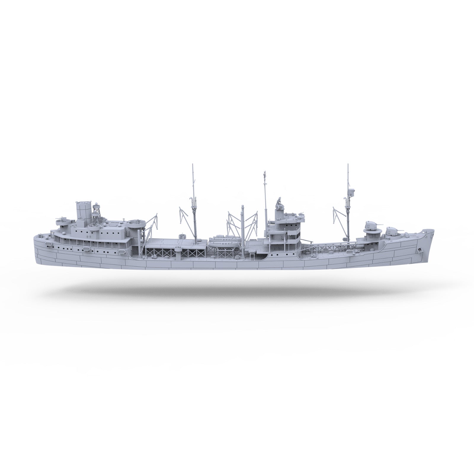 SSMODEL MRY-SFW SSC120 1/1250 Military Model USS Cimarron (AO-22) Auxiliary Ship