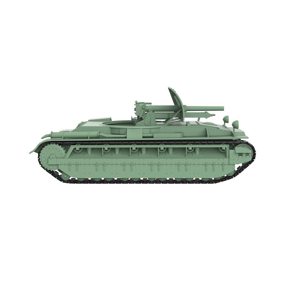 SSMODEL SS76554 1/76 Military Model Kit BIRCH Self-Propelled Artillery