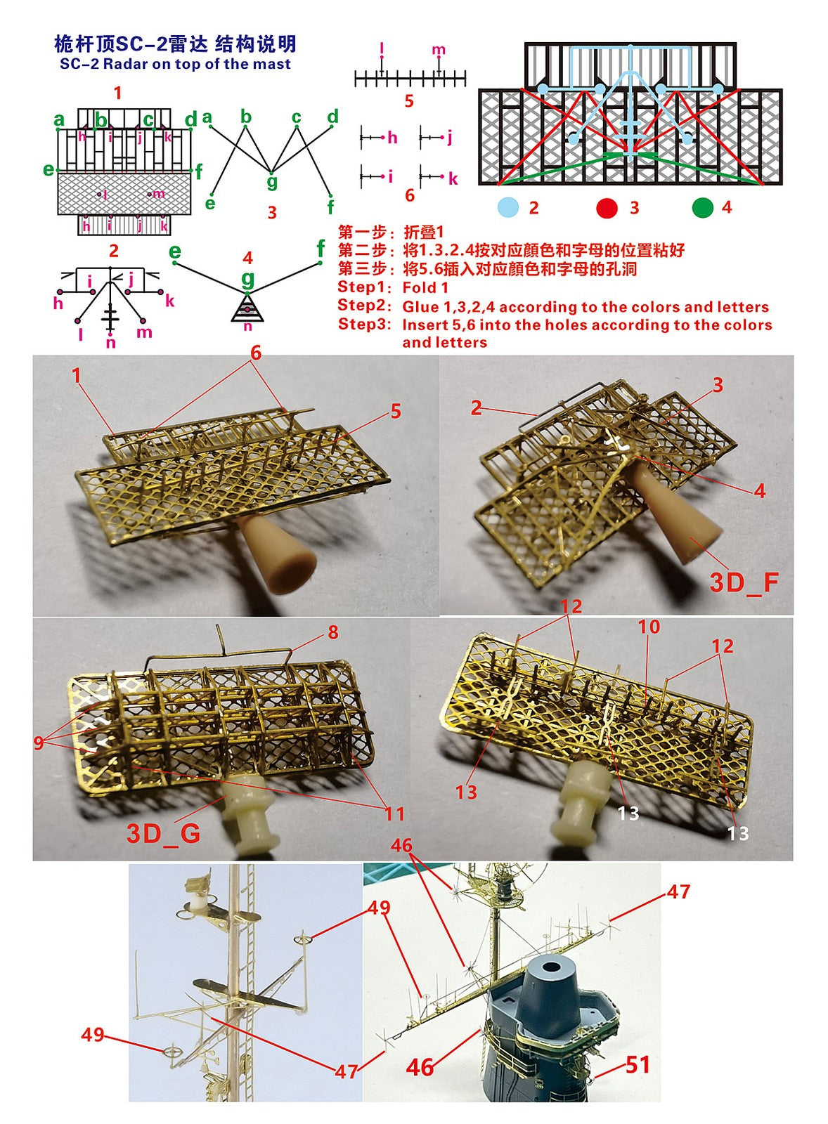 FIVE STAR FS350031 1/350 WWII USN Radar Set I For Destroyer and Escort 3D Print