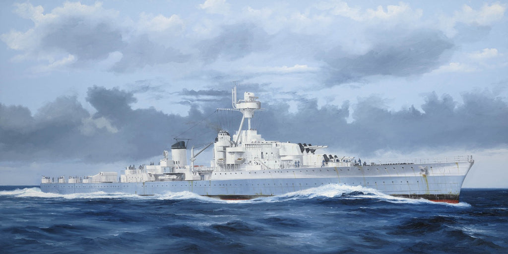 Trumpeter 05375 1:350 French Light Cruiser Georges Leygues Model Kit