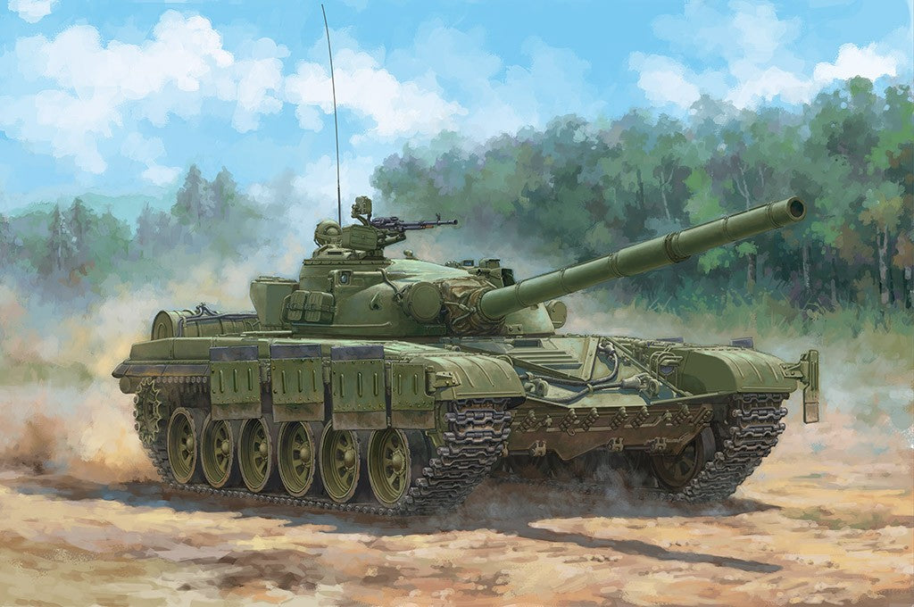 Trumpeter 09601 SOVIET OBJ.172 T-72 URAL 1/35 Plastic Model Kit — scale model kit