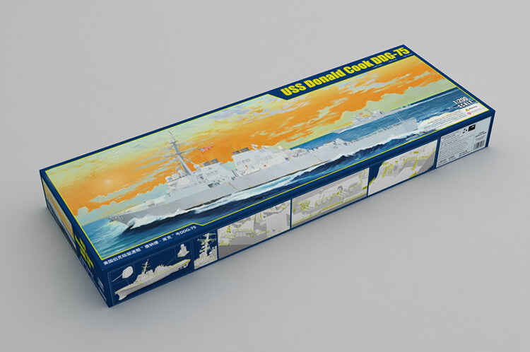 Trumpeter 62008 1/200 USS Donald Cook DDG-75 Destroyer Assembly Model Kit Secondary image