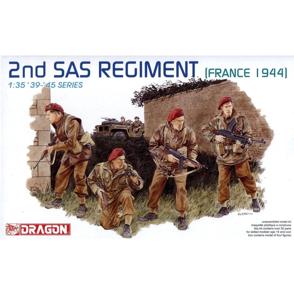 DRAGON 6199 1/35 2nd SAS Regiment (France 1944)