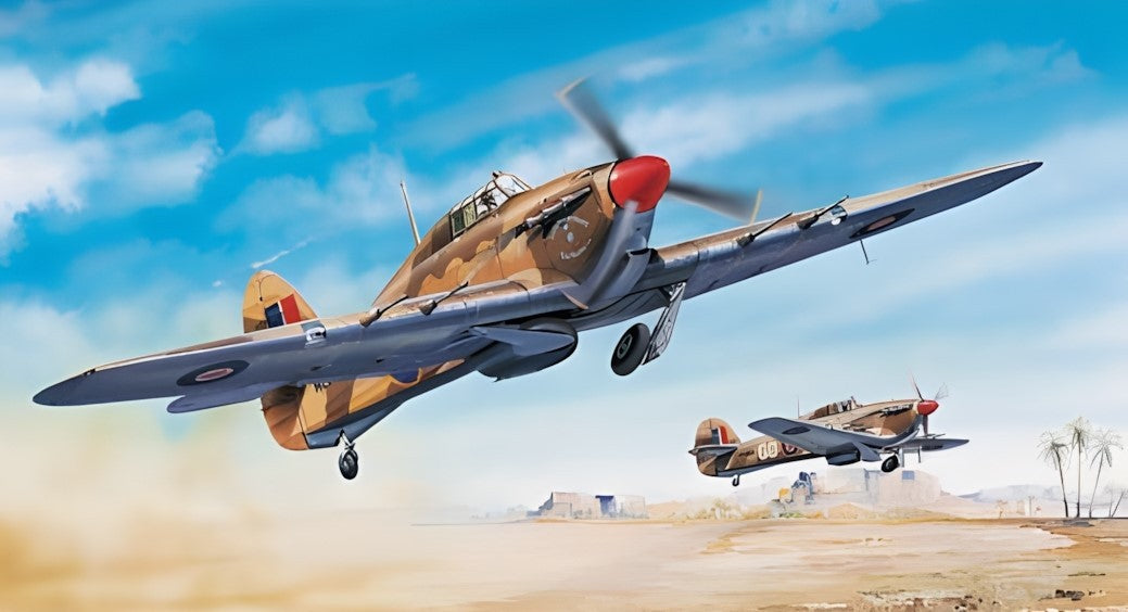 Trumpeter 02416 HURRICANE MK.II C:TROP 1:24 Model Kit — scale model kit