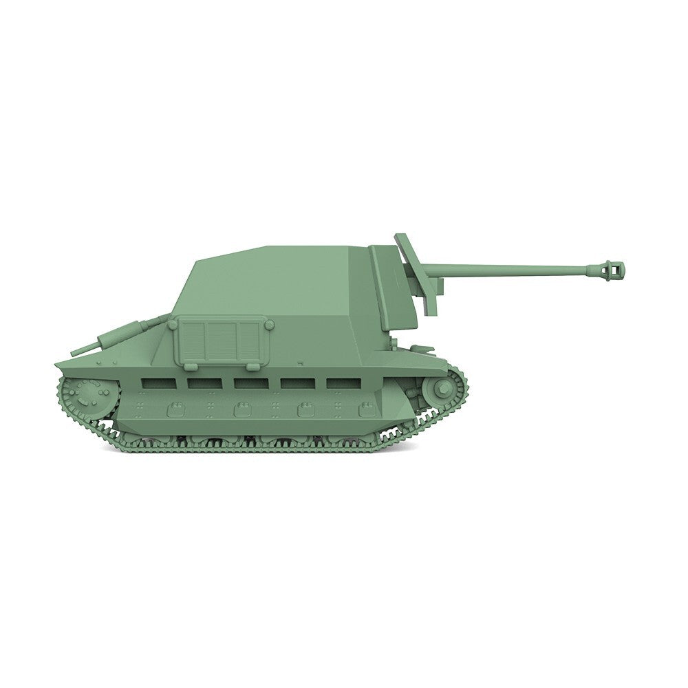 SSMODEL SS200656 1/200 Military Model Kit France FCM 36 PAK40 Tank Destroyer