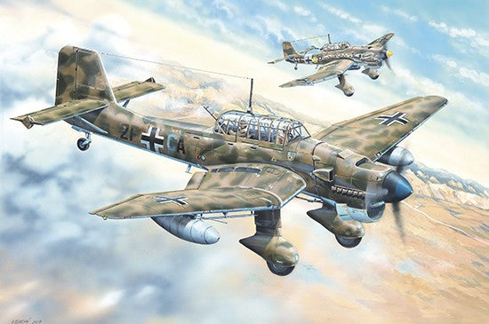Trumpeter 02423 1:24 Junkers Ju-87R Stuka Model Kit