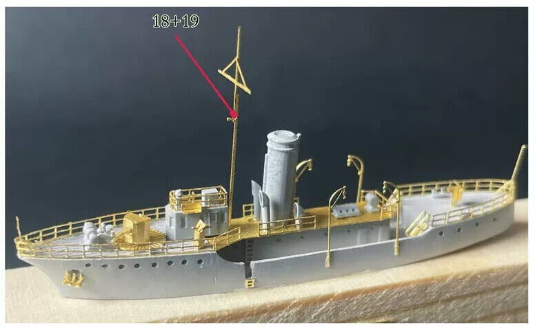 Ocean Moon WM03070 1/700 Republic of China Navy gunboat zhengsheng/rensheng Secondary image