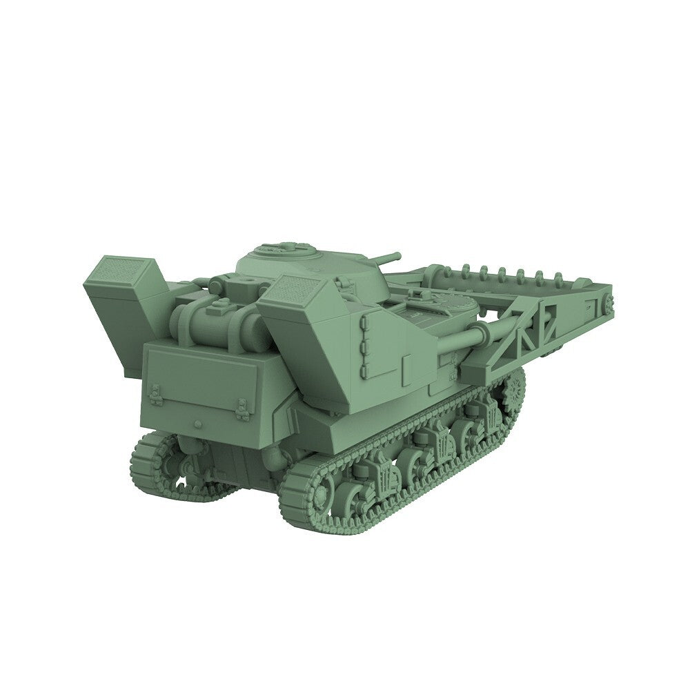 SSMODEL SS700514 1/700 Military Model Kit US M3 Grant With Paravane Medium Tank — detail view 3