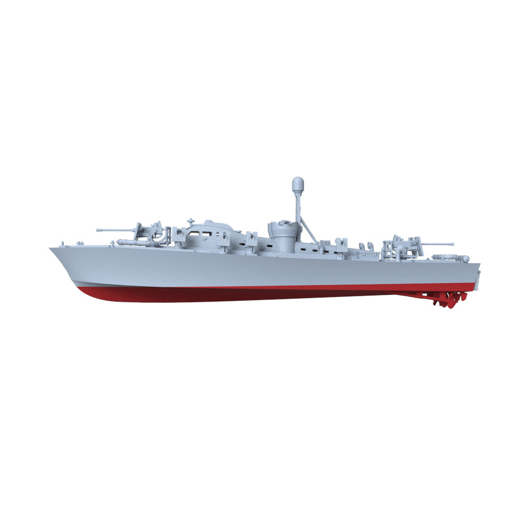 SSMODEL SSC72762S-A 1/72 Military Model USS Elco 77-Foot PT Boa PT-59 FULL HULL