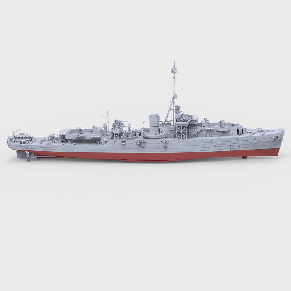 SSMODEL SSC630S-A 1/350 HMS River Class Spey K246 Frigate Full Segmented hull — scale model kit