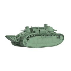 SSMODEL SS200668 1/200 Military Model Kit France FCM 2C Heavy Tank