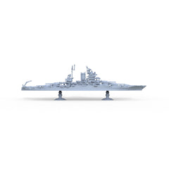 SSMODEL SSC2000704 1/2000 Military Model Kit USN New Mexico (BB-41) 1945