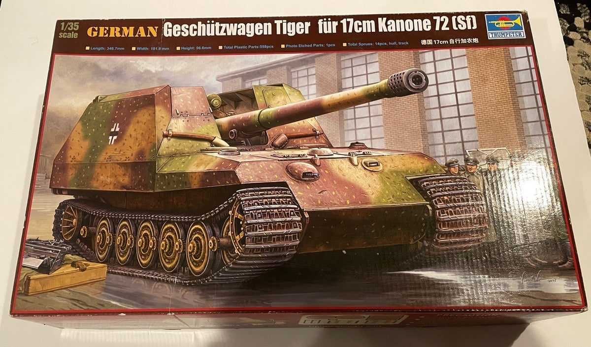1/35 Trumpeter Gesechutzwagon Tiger #00378 Main image