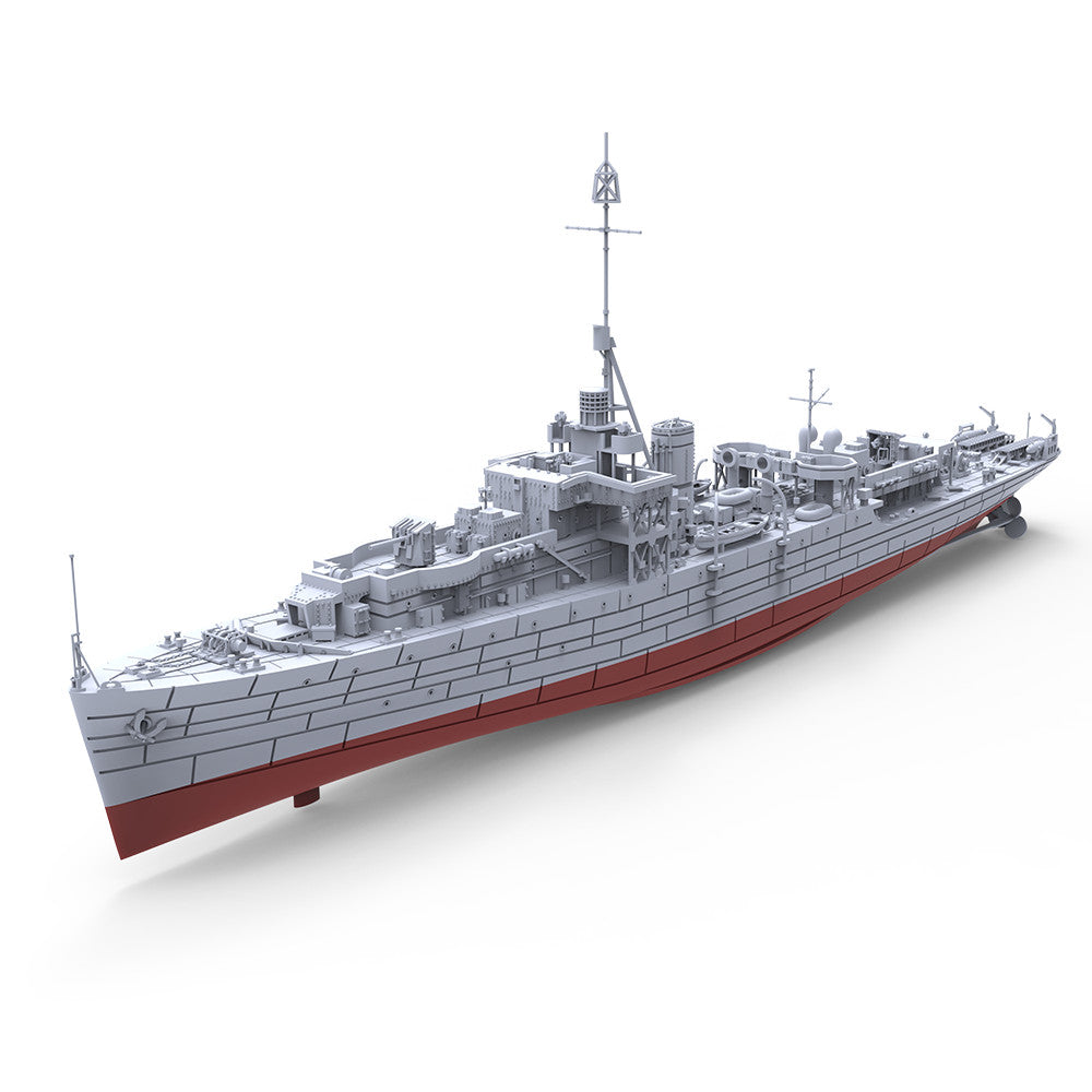 SSMODEL SSC700630S 1/700 Model Kit HMS River Class Spey K246 Frigate FULL HULL