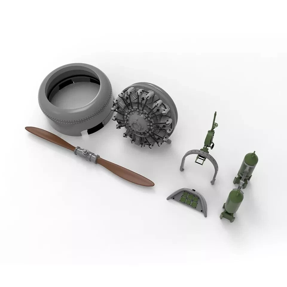 SSMODEL  LYRG72901 1/72 Model Upgrade Sets US Navy SOC-3 Seagull For Hasegawa — detail view 3