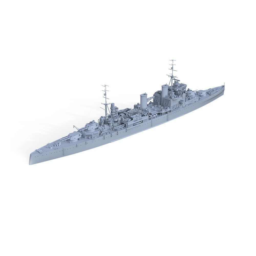SSMODEL SS2000562 1/2000 Military Model Kit HMS London Cruiser 1945 — detail view 2