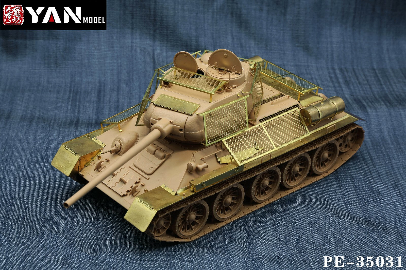 Yan Model PE-35031 1/35 Scale T-34/85 Detail Up Set for Rye Field Model