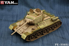 Yan Model PE-35031 1/35 Scale T-34/85 Detail Up Set for Rye Field Model