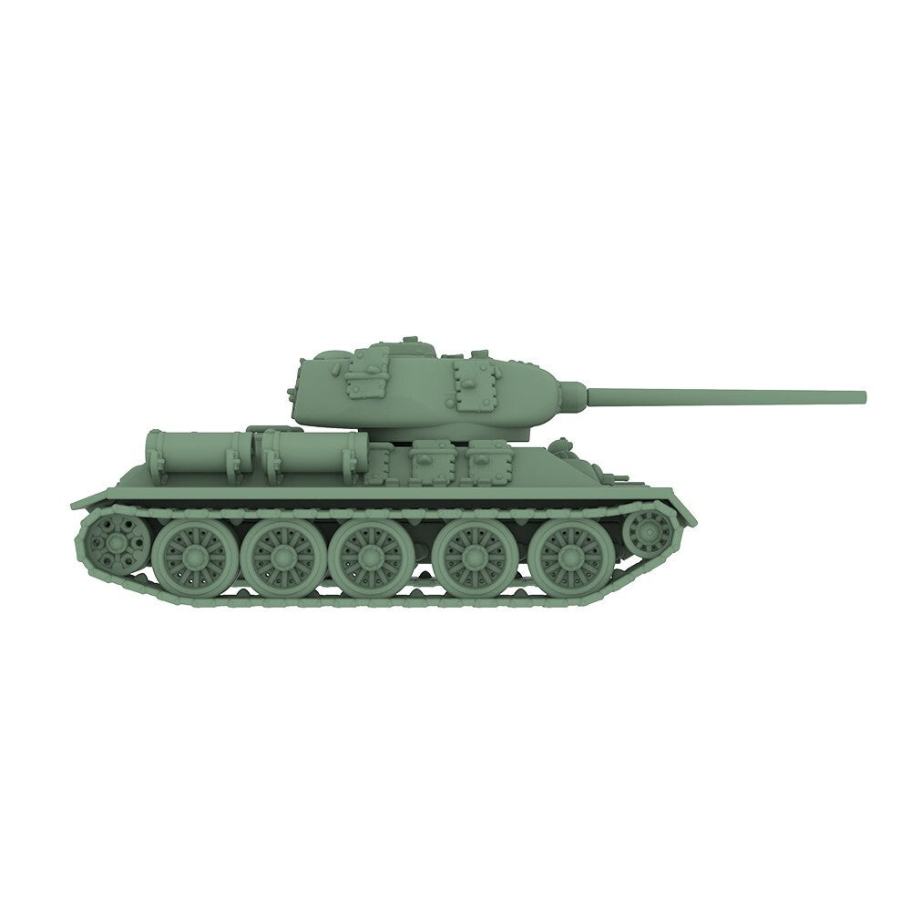 SSMODEL SS200755 1/200 Military Model Soviet T-34-85/ZiS-S-53 Medium Tank — detail view 4