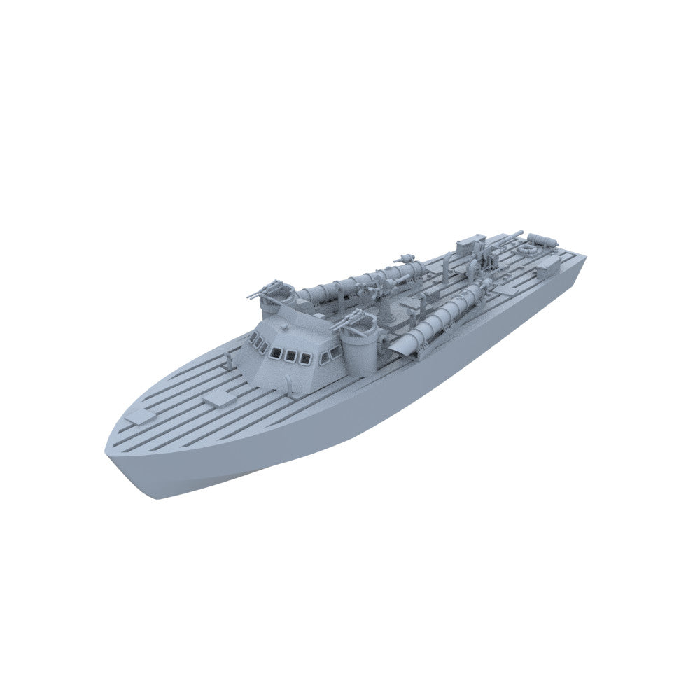 SSMODEL 1/700 Military Model Kit Britain Higgins 78ft MTB-422 WATERLINE