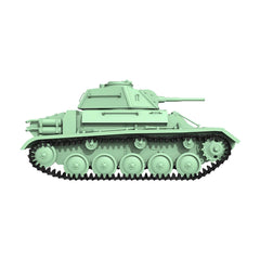 SSMODEL SS144606 1/144 Military Model Kit Soviet T-80 Light Tank
